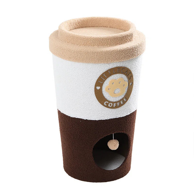 Coffee Cup Cat Tree