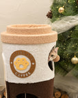 Coffee Cup Cat Tree