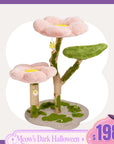 35.4" Blossom Wonder Solid Wood Cat Tree