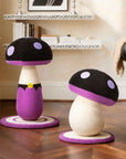 Purple Poison Mushroom Cat Scratcher