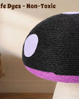 Purple Poison Mushroom Cat Scratcher