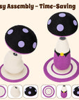 Purple Poison Mushroom Cat Scratcher