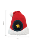 Christmas Santa Hat Cat Bed