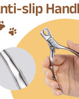 Stainless Steel Pet Nail Clipper with Nail File