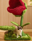 41.7'' Carnivorous Flower-Inspired Cat Tree