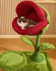 41.7'' Carnivorous Flower-Inspired Cat Tree