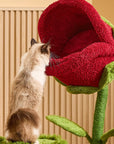 41.7'' Carnivorous Flower-Inspired Cat Tree