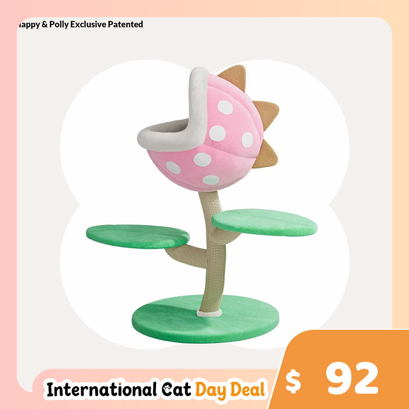 Monster World Cat Tree – Happy & Polly