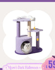 28" Moonlight Cottage Cat Tree