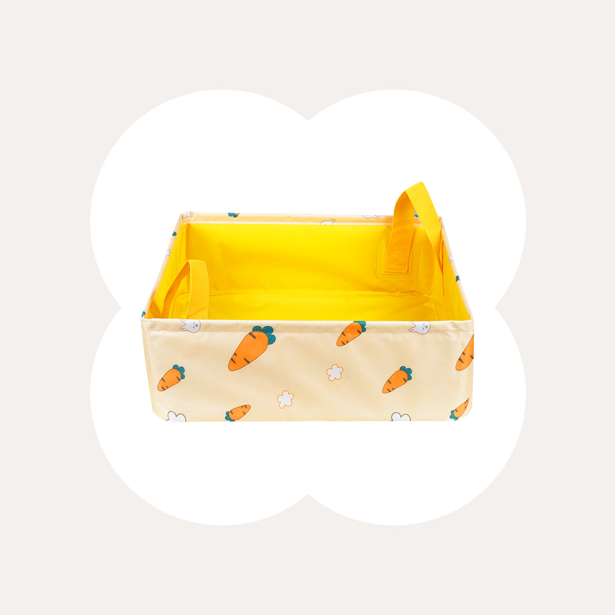 Portable Foldable Cat Litter Box Perfect for Travel and Easy Cleanup