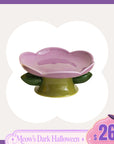 Flower Shape Cat Bowl