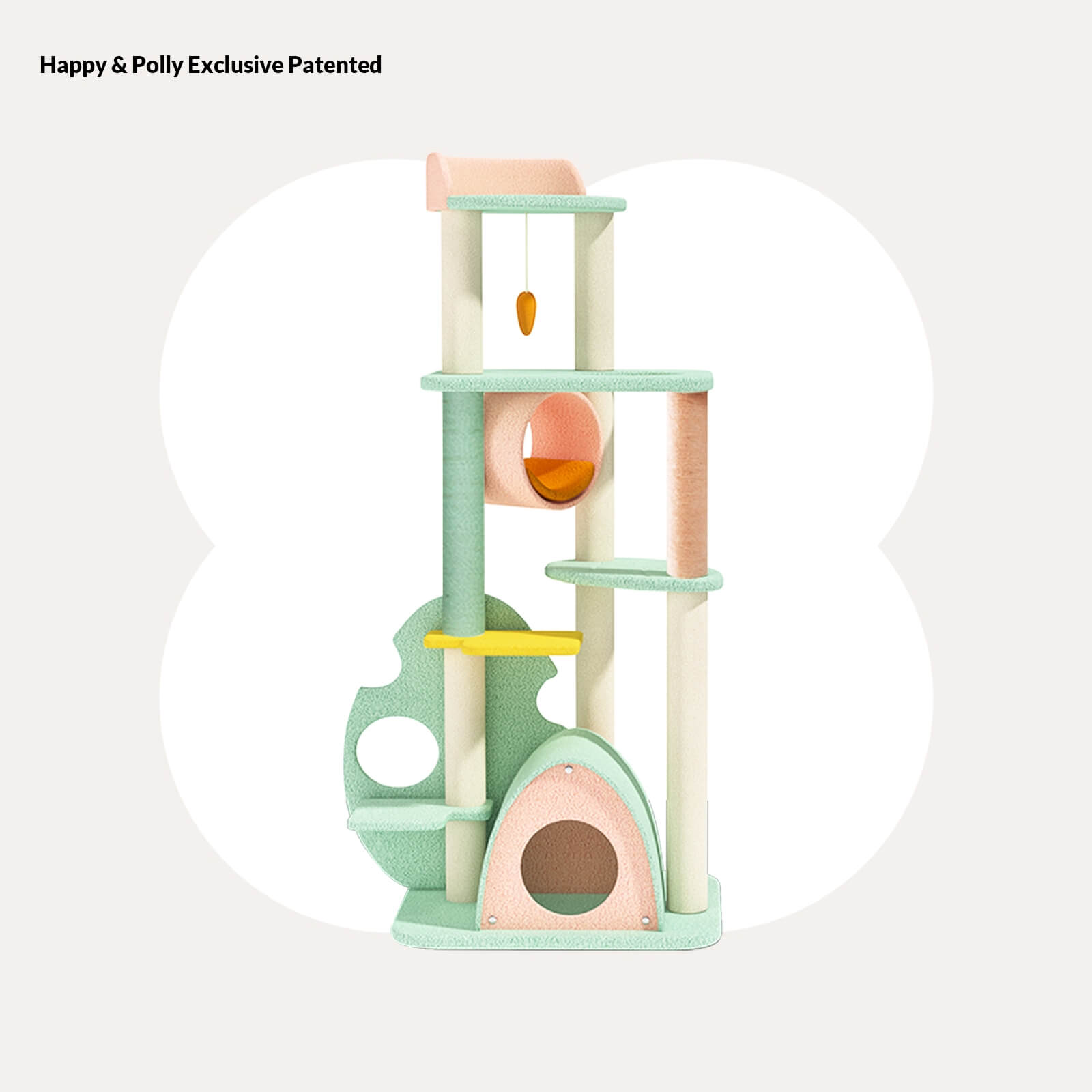 Wonderland Cat Tree For Large Cats – Happy & Polly
