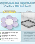 Cool Ice Silk Cat Bed