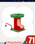 Christmas Boot Cat Scratching Post