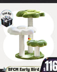 Four Leaf Clover Cat Tree