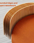 35.9'' Wooden Sunset Cat Couch for Multiple Cats - Stylish Lounge & Play