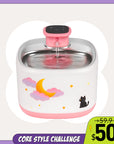71oz Moonlight Wireless Smart Water Fountain