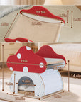 Mushroom Loft – Cat Bed & Scratcher Combo