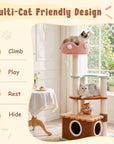 Medium Ice Cream Cat Tree-multi cat design-Happy&Polly