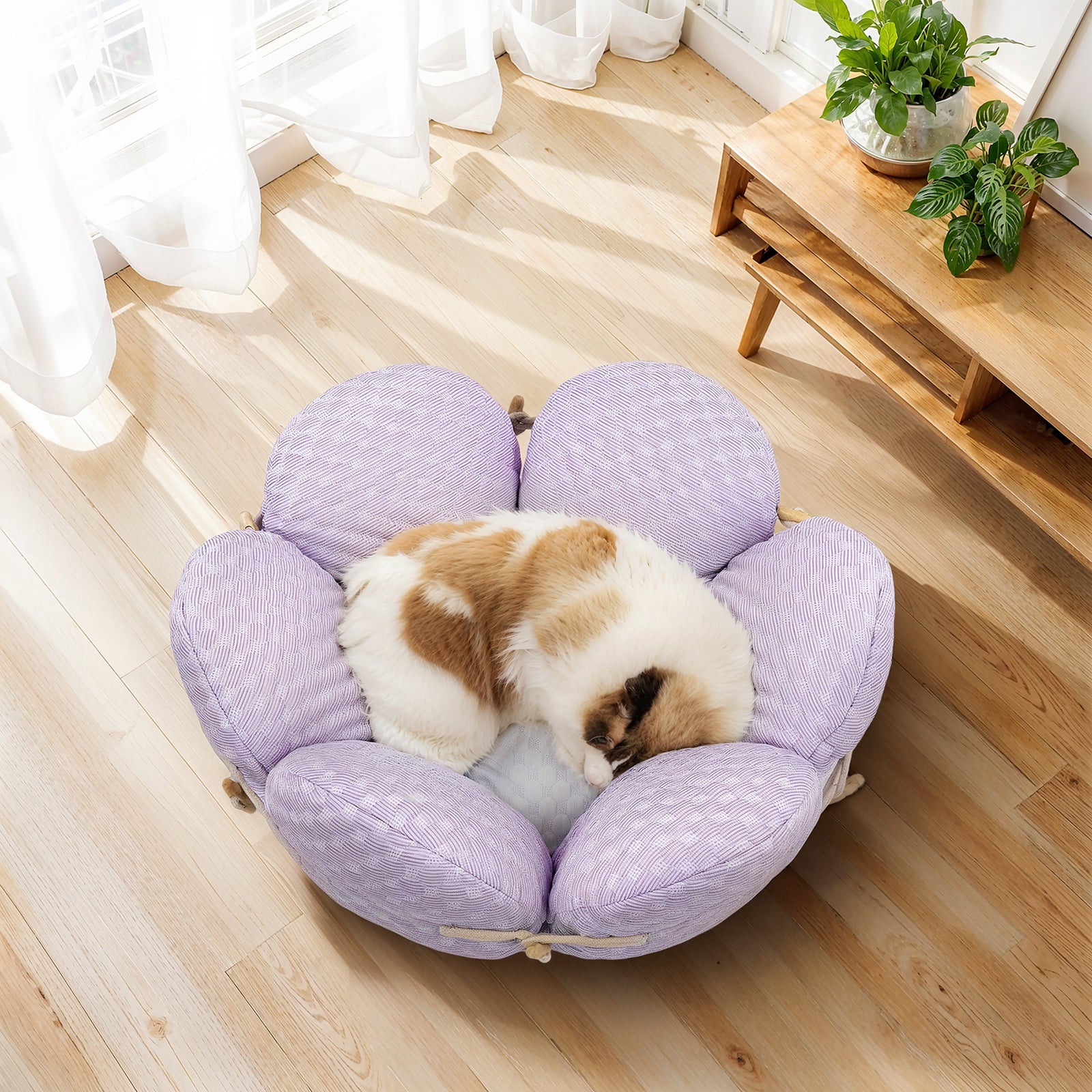 Cool Ice Silk Cat Bed