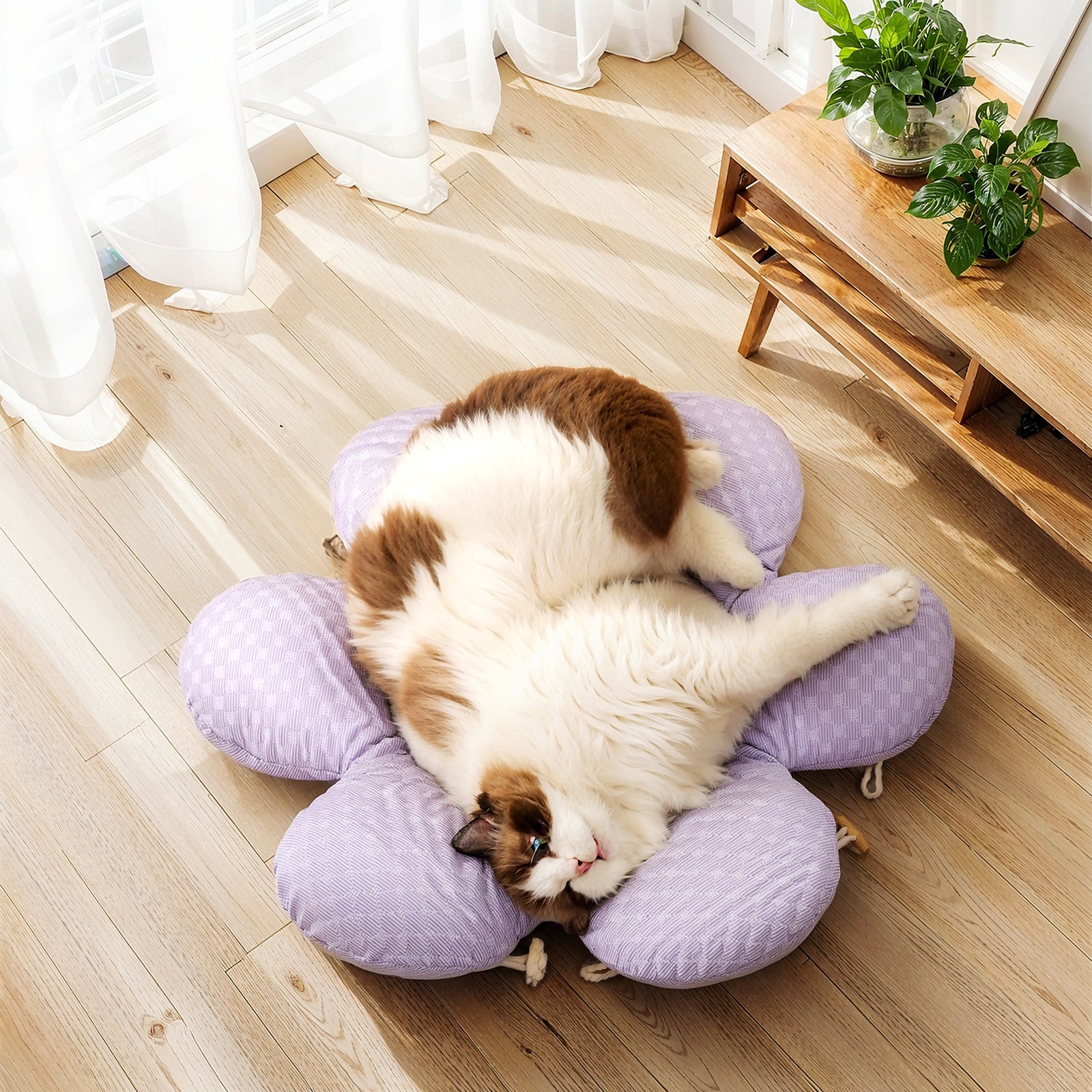 Cool Ice Silk Cat Bed