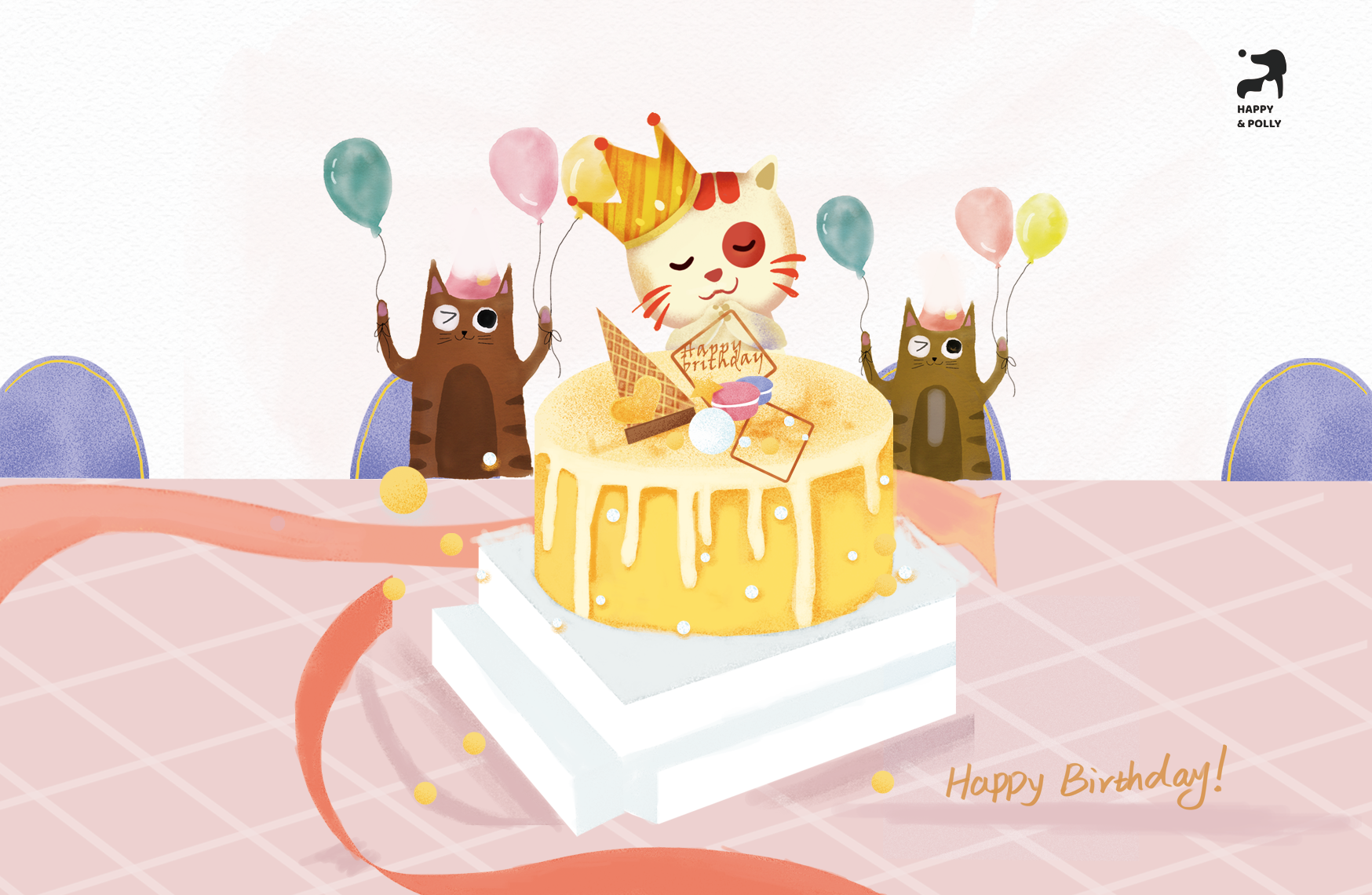 Happy Birthday Greeting Card