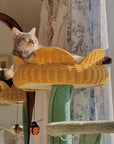 Yellow Tulip Cat Tree