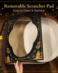 Removable scratcher pad