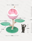 Size of the Monster World Cat Tree