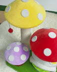 From kittens to adult cats, playing on the Magic Mushroom Cat Tree
