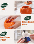 Removable parts for routine cleaning
