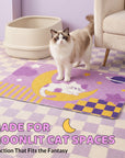 Moonlight Dream Cat Litter Mat room scene