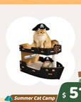 Summer Cat Camp Sale - 50.8'' Carnivorous Blossom Cat Tree Max