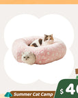 Summer Cat Camp Sale - 42oz Donut Style Cat Water Fountain