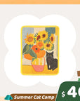Summer Cat Camp Sale - Tropical Jungle Cat Litter Mat