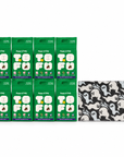 Happy & Polly Tofu & Cassava Cat Litter eight 5.5lb Bags with Gothic Style Cat Litter Mat — Style C — white background