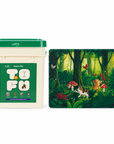 Tofu & Cassava Natural Cat Litter and Tropical Jungle Cat Litter Mat bundle — 20lb-white