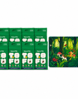 Tofu & Cassava Natural Cat Litter and Tropical Jungle Cat Litter Mat bundle — 8bags-white