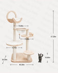 Transformable Cat Tree size