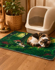 Tropical Jungle Cat Litter Mat comparison