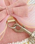 Lace Bow Pearl Harness