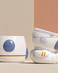Astronaut and Rocket Cat Bowl