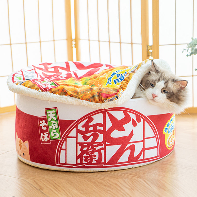 Cup Noodles Cat Bed – Happy & Polly