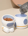 Astronaut and Rocket Cat Bowl
