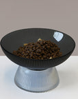 Black Cat Glass Bowl