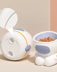 Astronaut and Rocket Cat Bowl