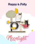 Moonlight - Metal Enameled Pin