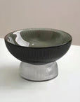 Black Cat Glass Bowl