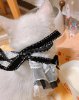 Black Bow Cat Bib
