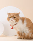 Japan Chirimen Style Handmade Cat Collar - happyandpolly